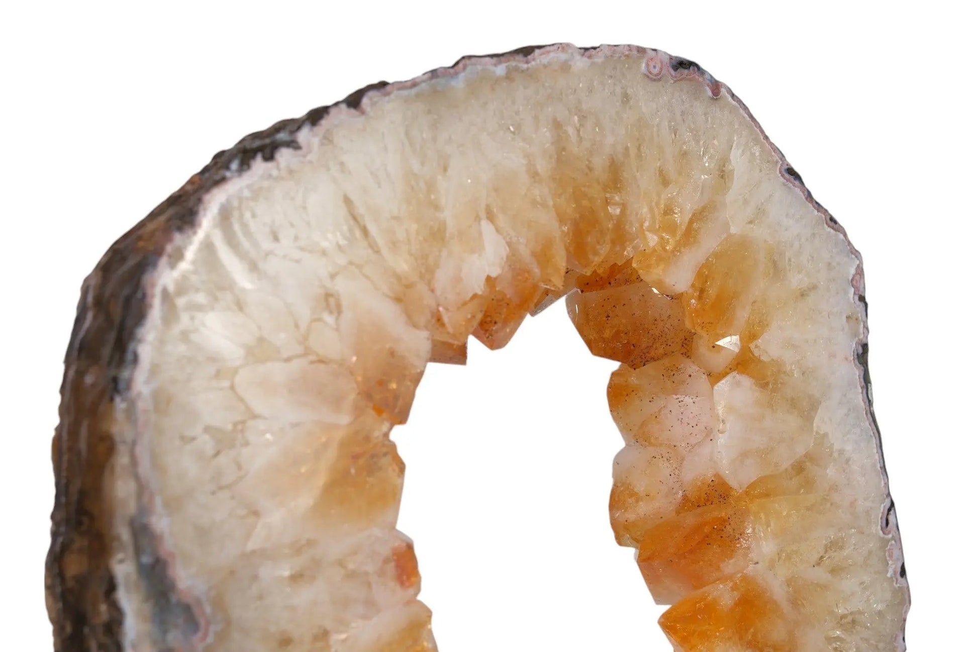 Polished Citrine Rings Sylvia Crystals Sp. z o.o.