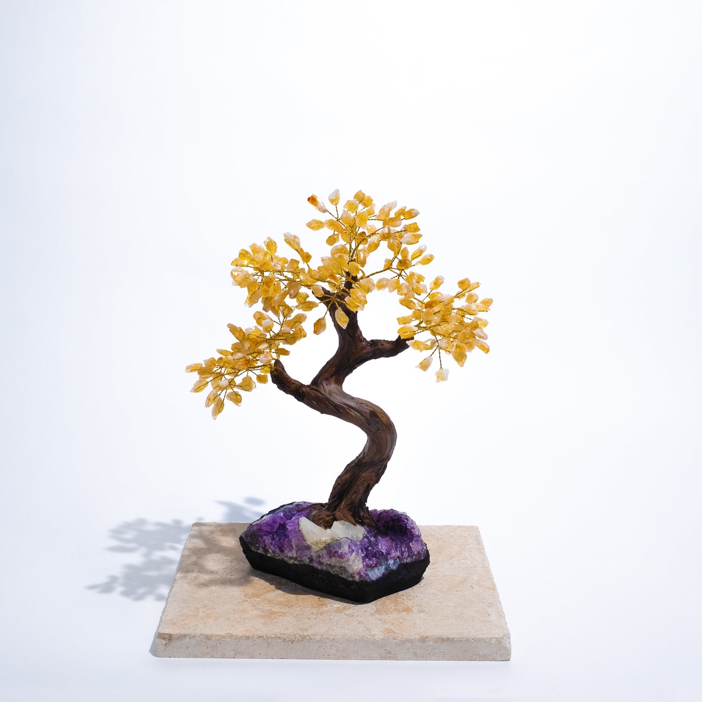 Rough Citrine Tree 45 cm