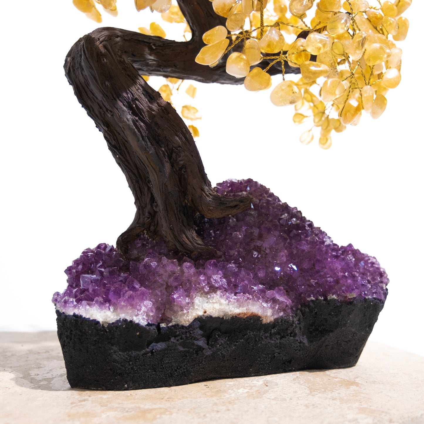 Tumbled Citrine Tree 55cm