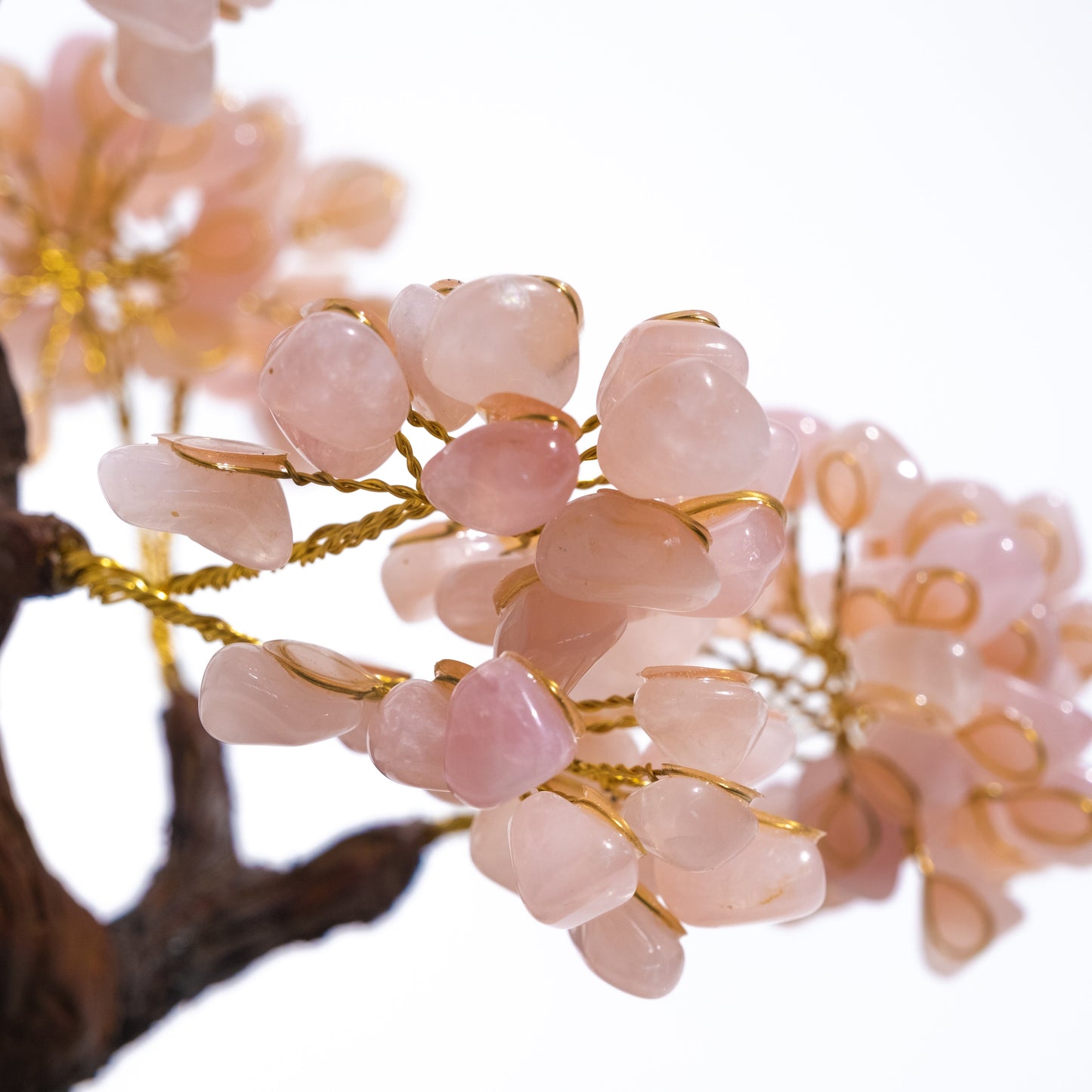 Tumbled Rose Quartz Tree 40cm