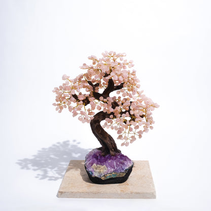 Tumbled Quartz Tree 55cm