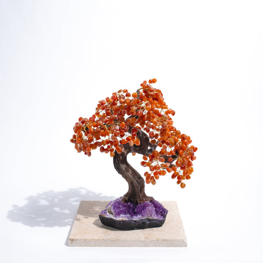 "Tumbled Carnelian Tree 55cm"