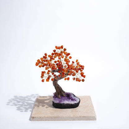 Tumbled Cornelian Tree 40 cm