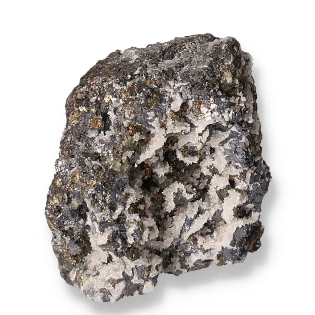 Galena stone showcasing its protective and grounding properties, ideal for spiritual practices and personal transformation.