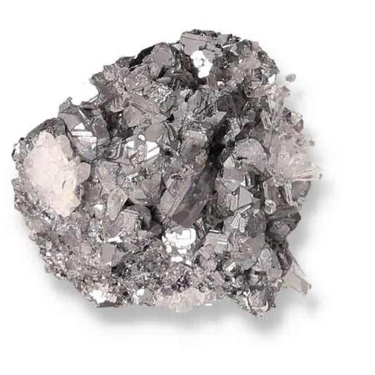 Shiny Galena stone with transformative qualities, ideal for spiritual harmony and esoteric practices, promoting balance and serenity.