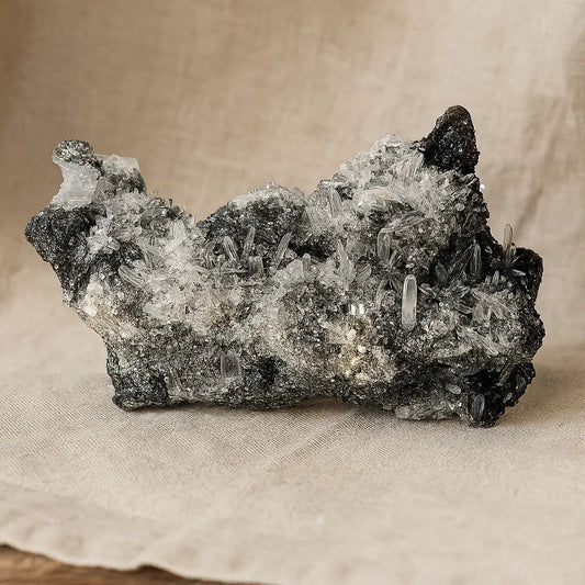 Galena with Quartz  Sylvia Crystals Sp. z o.o.