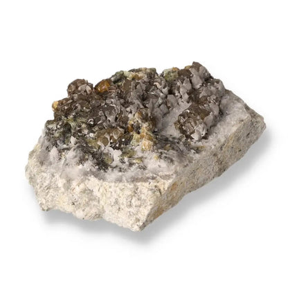 Hanksite mineral with hexagonal crystals, symbolizing clarity and spiritual exploration, enhancing mental focus and consciousness.