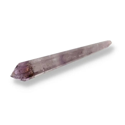 Purple Amethyst crystal point for calm, clarity, and spiritual protection, ideal for meditation and energy healing.
