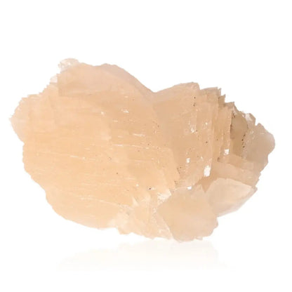 Honey Calcite crystal for confidence and clarity, golden gemstone for motivation, aligns with solar plexus and sacral chakras.