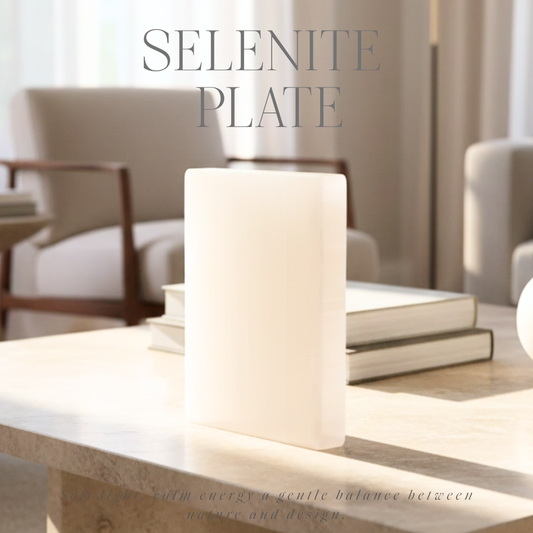 Placa de selenita 14 cm