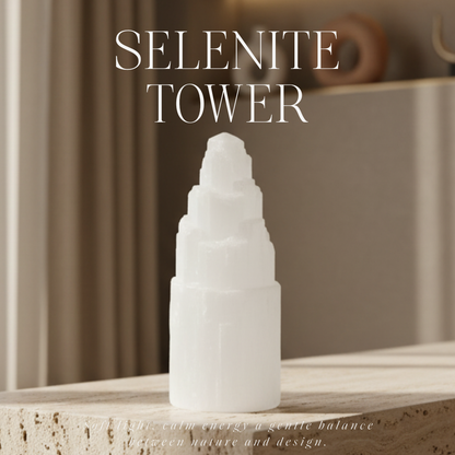 Torre de selenita 20 cm