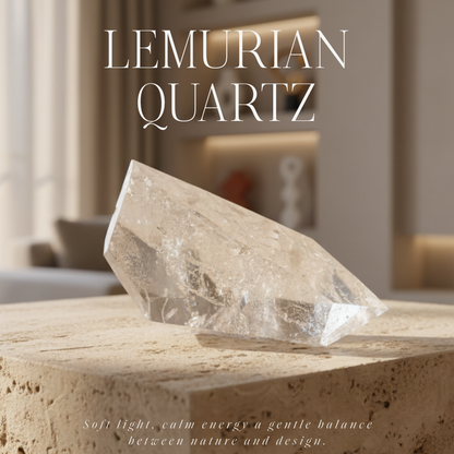 Czysty Kryształ Kwarcu w Formie Swobodnej