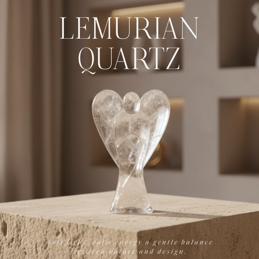 Cuarzo Lemuriano Ángel 11 cm