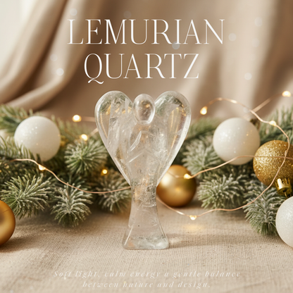 Cuarzo Lemuriano Ángel 15 cm