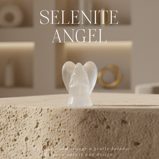 Selenite Angel 6 cm 624817
