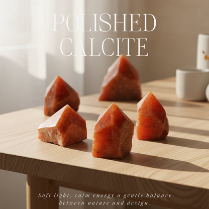 Polished Point Calcite S