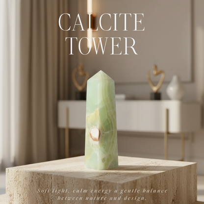 Wieża z Pistacjowego Kalcytu