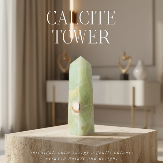 Wieża z Pistacjowego Kalcytu