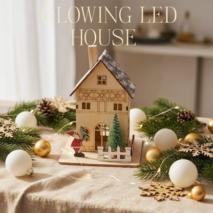 Decorazione da tavolo Casa LED 3