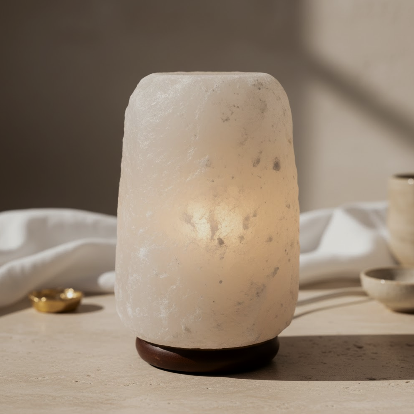 Himalaya Zoutlamp 1Kg – Warme Gloed en Natuurlijk Welzijn