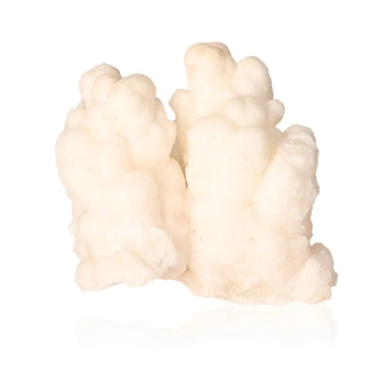 Ighoud Calcite Druze mineral from Morocco, showcasing unique natural shapes and warm earthy tones for grounding energy and spiritual growth.