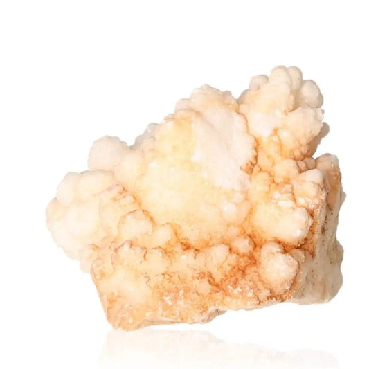 Ighoud Calcite Druze mineral from Morocco showcasing earthy tones and natural formations, symbolizing earth energy and transformation.