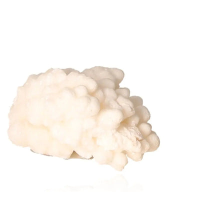 Ighoud Calcite Druze mineral formation showcasing its unique shape and warm earthy tones, symbolizing grounding and spiritual growth.