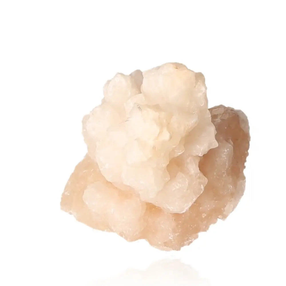 Ighoud Calcite Druze with warm earthy tones from Morocco, known for grounding and transformation energy.