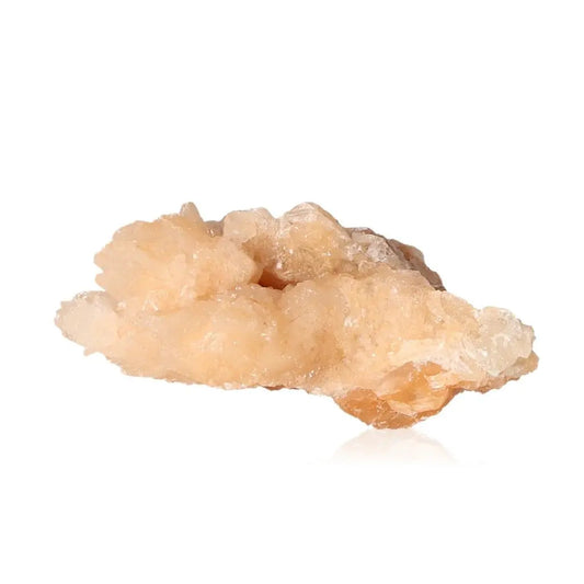 Ighoud Calcite Druze mineral formation from Morocco showcasing warm earthy tones and natural shapes for grounding and spiritual growth.