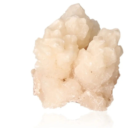 Ighoud Calcite Druze - Natural earth-toned mineral from Morocco, known for grounding energy and spiritual transformation.