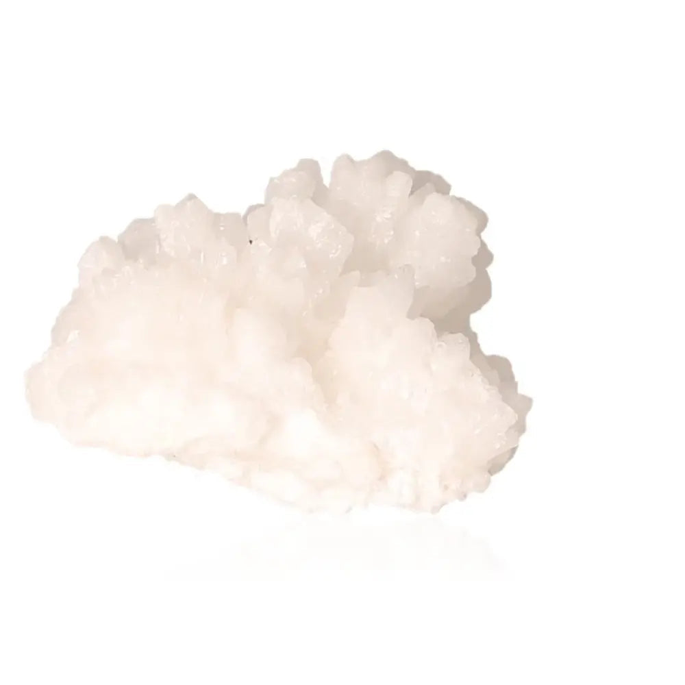 Ighoud Calcite Druze with crystalline formation, known for grounding energy and transformation, from Morocco's Ighoud region.
