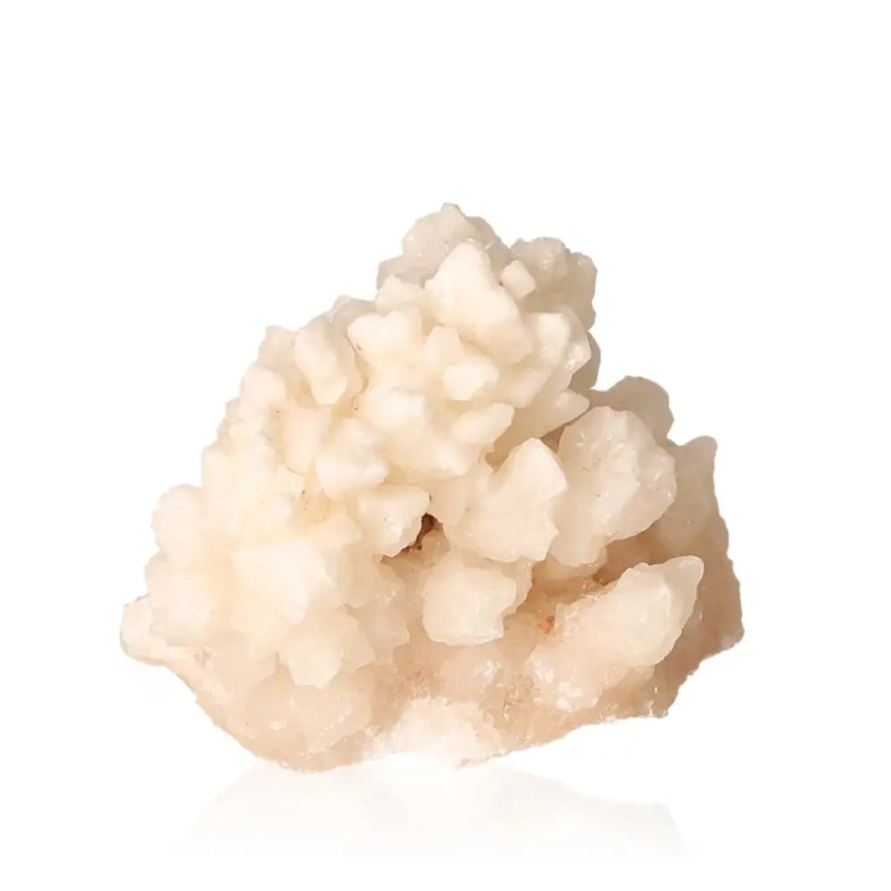 Ighoud Calcite Druze from Morocco - Earth Energy and Transformation Stone, featuring unique shapes and warm earthy tones.