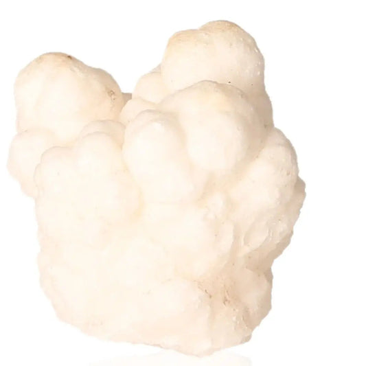 Ighoud Calcite Druze from Morocco, showcasing warm earthy tones and unique natural formations, ideal for grounding and transformation.