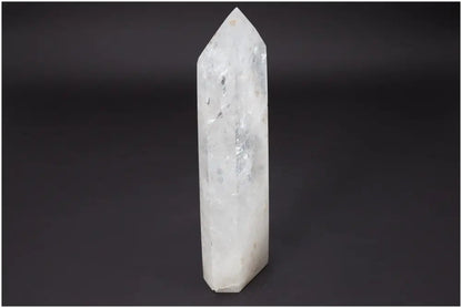Lemurian Quartz Obelisk by Sylvia Crystals - premium stone for purification and negative energy absorption.