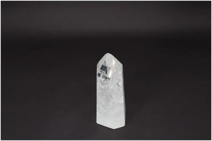 Lemurian Quartz Obelisk - Clear Quartz crystal known as 'Master Healer' for clarity and balance, hand-selected and ethically sourced.