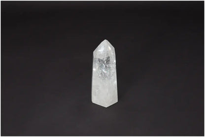 Lemurian Quartz Obelisk, Clear Quartz crystal for clarity, balance, and energy amplification, ethically sourced and naturally formed.