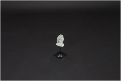 Lemurian Quartz on metal stand, powerful clear quartz for purification, harmonizing energy, and neutralizing negative vibes.
