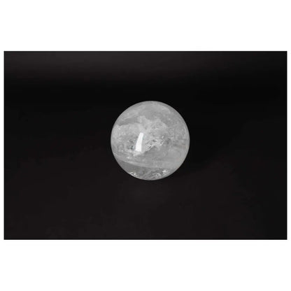 Lemurian Quartz Sphere 13 CM showcasing radiant clarity and ancient wisdom for spiritual growth.