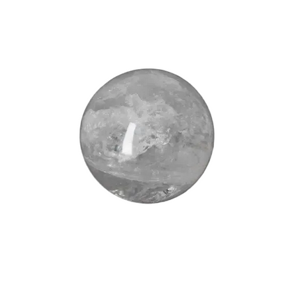 Lemurian Quartz Sphere 13 CM showcasing radiant clarity and ancient wisdom for spiritual growth.
