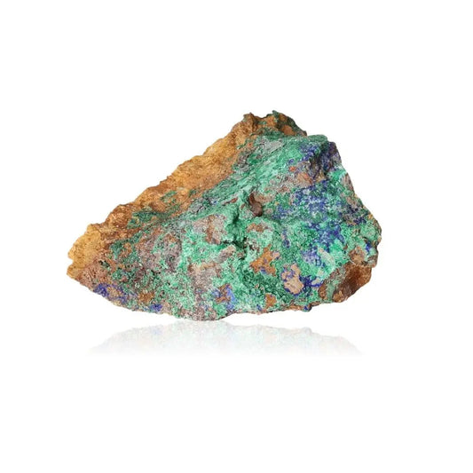 Vibrant Malachite Druze stone, showcasing green hues and natural formations, embodies calming and energizing properties for positive transitions.