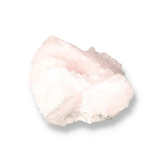 Soft pink Mangano Calcite stone promoting love, compassion, and emotional healing. Known as the Stone of Forgiveness.