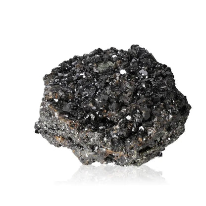 Museum quality Galena mineral, showcasing its transformative balance and protection, ideal for spiritual or esoteric collections.