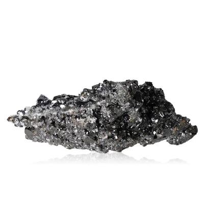 Museum quality Galena mineral gemstone with shimmering metallic luster, ideal for spiritual and esoteric practices.