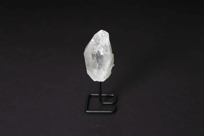 Natural Clear Quartz Point on Stand for Energy Amplification and Clarity