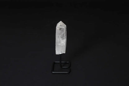 Clear Quartz Point on Stand for Amplifying Energy and Clarity