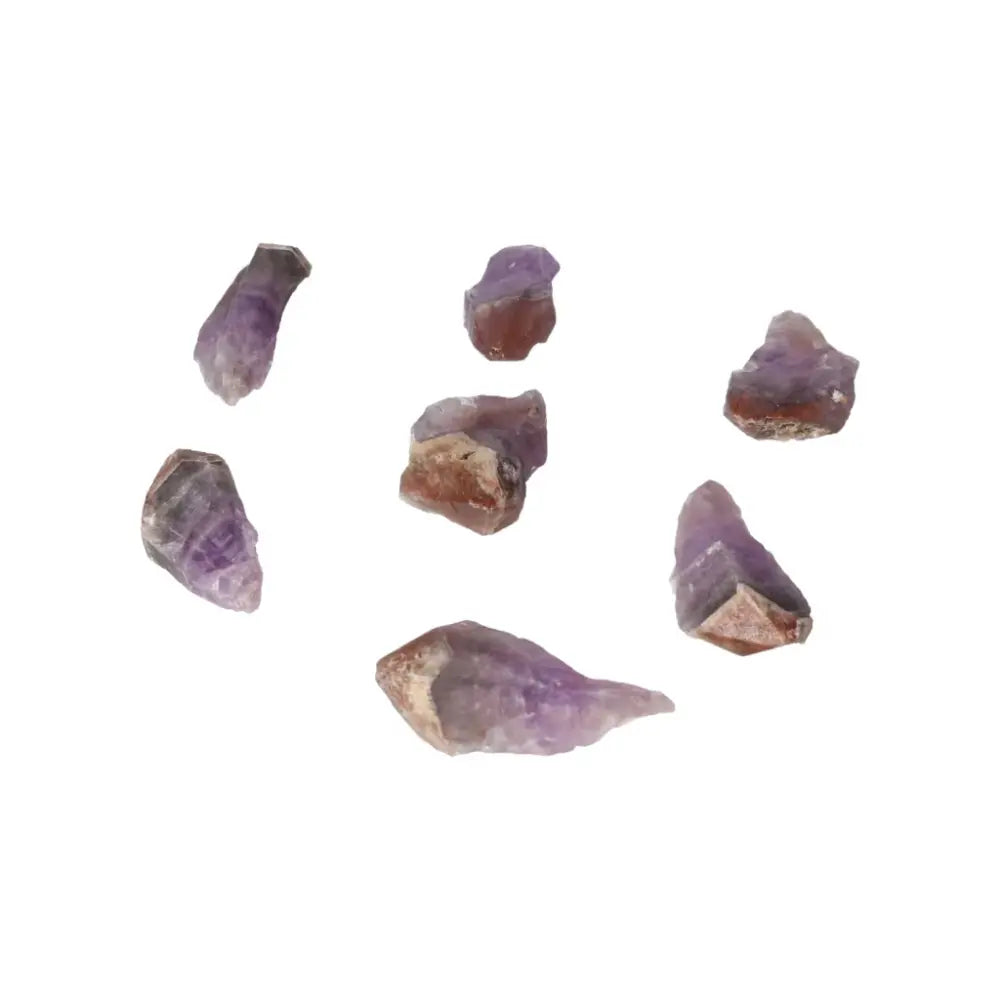 Natural Point Amethyst M crystals for stress relief and energy flow enhancement by Sylvia Crystals