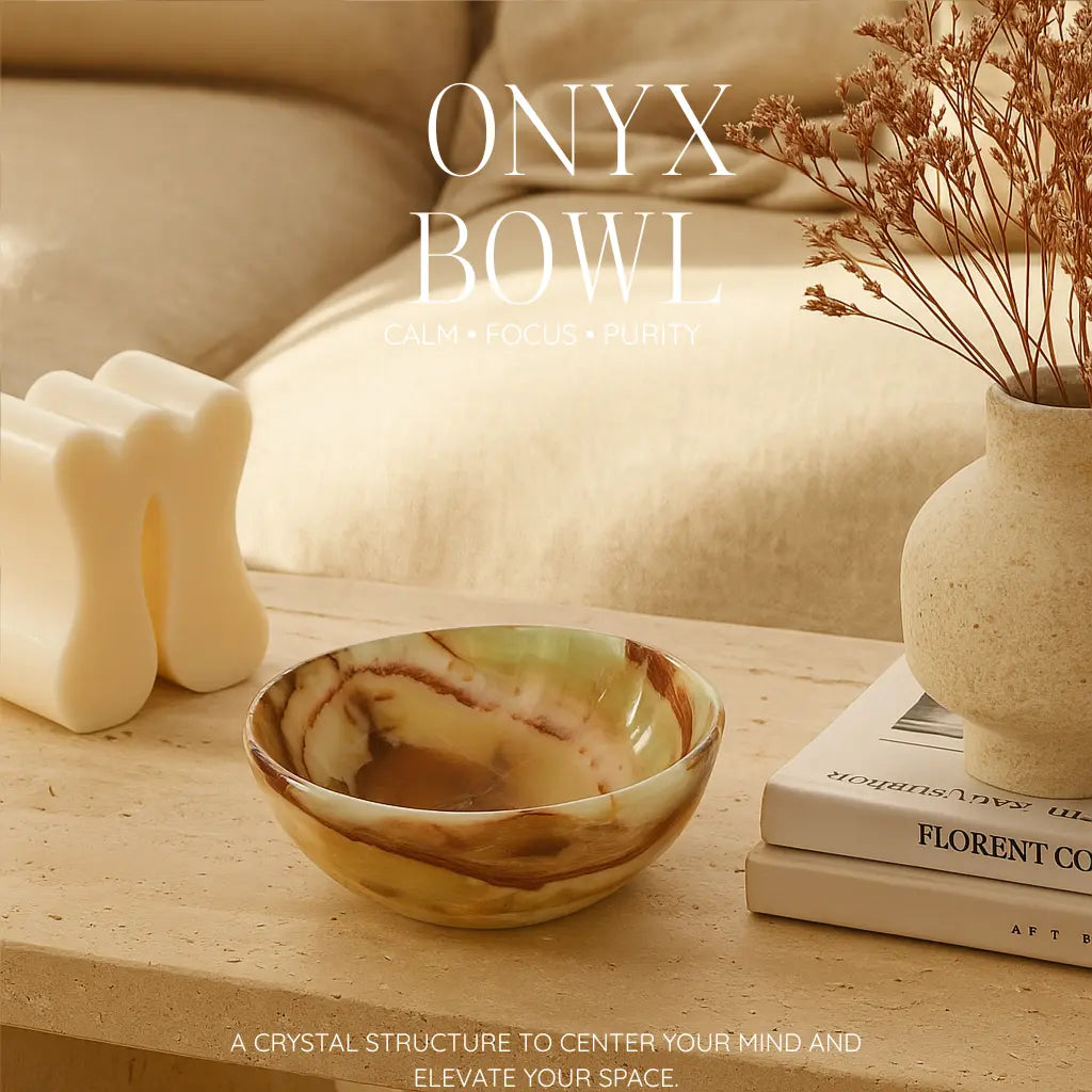Onyx Bowl 12,5 cm Sylvia Crystals Sp. z o.o.