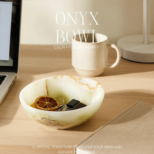 Onyx Bowl 15 cm Sylvia Crystals Sp. z o.o.