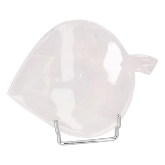 Onyx Rose Calcite Plate enhancing determination and self-discipline