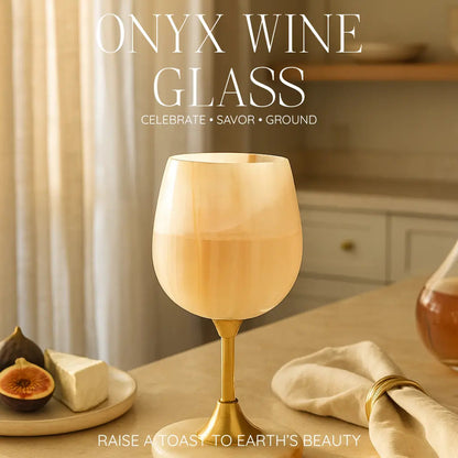 Onyx Wine Glass Sylvia Crystals Sp. z o.o.